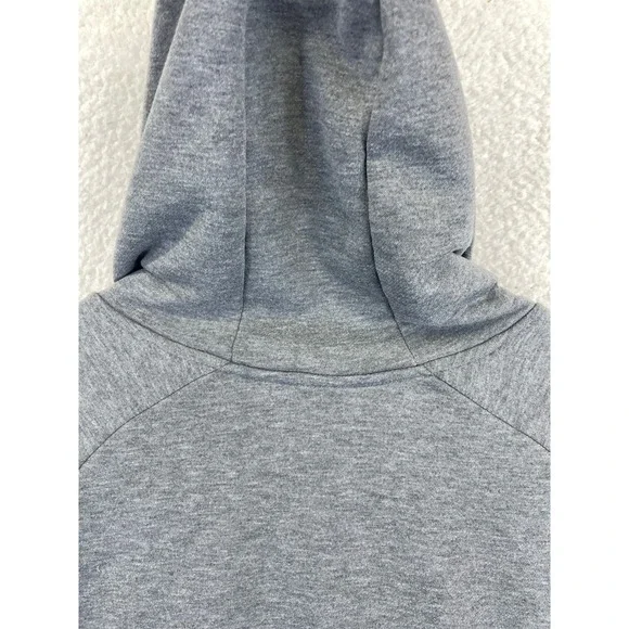 Nike Men's Size XL Gray Dri-FIT Pullover Hoodie Swoosh Activewear Sweatshirt - Picture 11 of 13